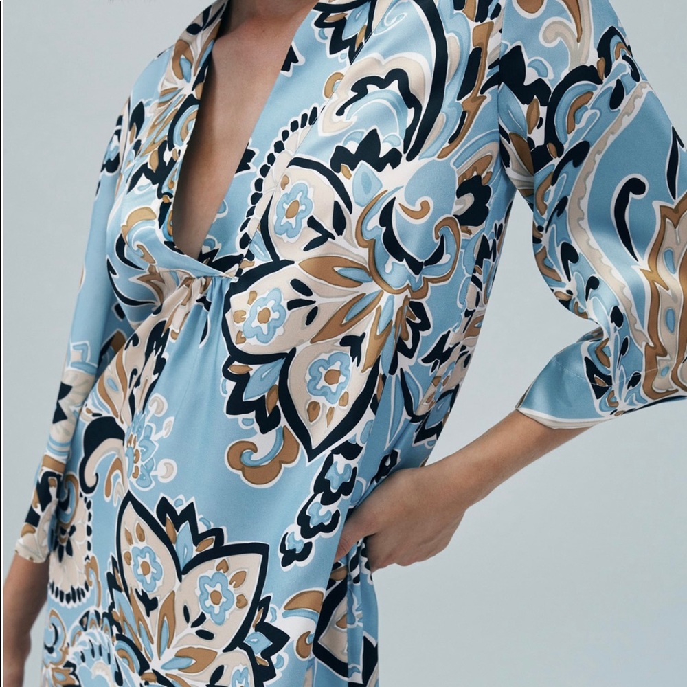 BLUE ZARA DRESS